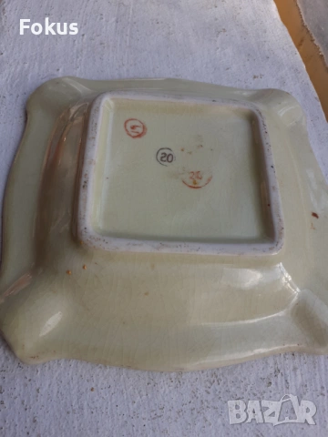 Уникално красив стар пепелник сатцума Satsuma, снимка 5 - Антикварни и старинни предмети - 53490650