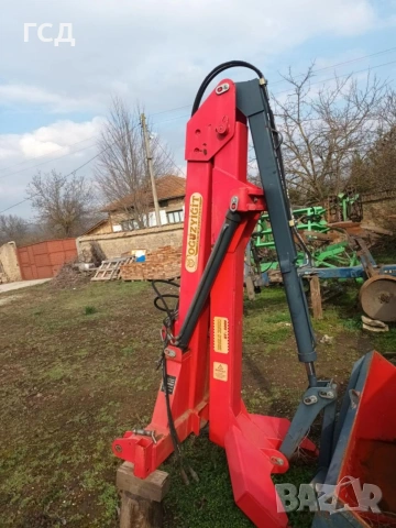 Хидравличен кран до 1000кг. с кофа. , снимка 2 - Индустриална техника - 53933834