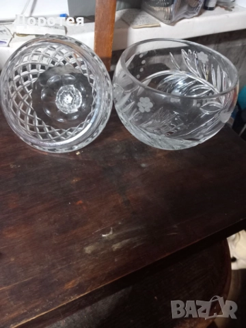 Кристална бонбониера, снимка 5 - Други ценни предмети - 51989943