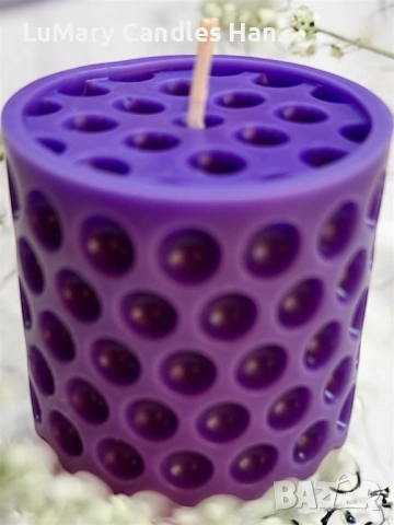 Свещ “Лавандула”, снимка 6 - Декорация за дома - 53223285