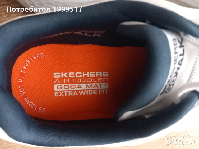 Маратонки Skechers go walk air cooled goga mat men's, снимка 4 - Маратонки - 53736856