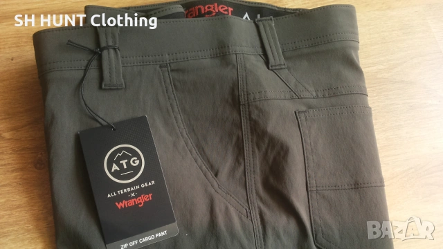 Wrangler ZIP OFF ASYM CARGO Stretch Trouser размер XL изцяло еластичен панталон - 2100, снимка 4 - Екипировка - 53459429