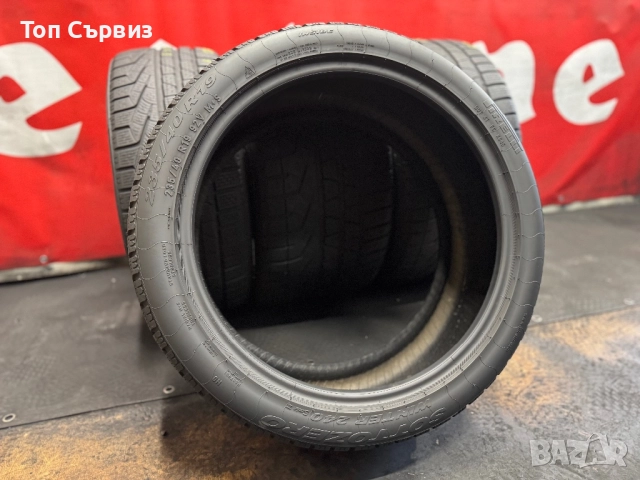 235 40 19/295 35 19, Зимни гуми, Спорт пакет,Pirelli SottoZero, 4 броя, снимка 6 - Гуми и джанти - 51637444