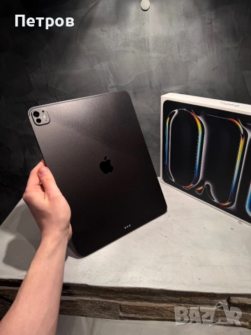 КАТО ЧИСТО НОВ Ipad Pro M4 13” + гаранция, снимка 2 - Таблети - 53608284