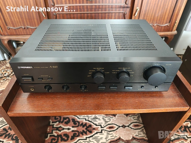 Pioneer A-443 Стерео Усилвател , снимка 7 - Ресийвъри, усилватели, смесителни пултове - 54108936