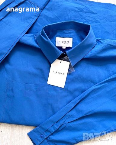 Нова риза в наситен син цвят Liberty Essentiel , снимка 1 - Ризи - 45446218