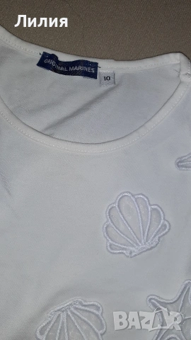 Блузка детска бяла, снимка 3 - Детски тениски и потници - 53578706