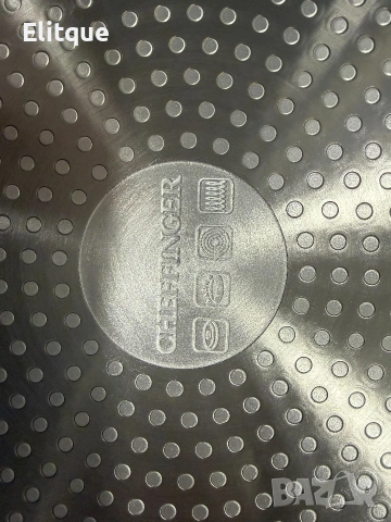 Комплект тигани Cheffinger с мраморно покритие – 3 части за всяка кухня - черен цвят, снимка 6 - Съдове за готвене - 53255898