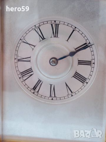 Френски бронзов каретен часовник-репетир/French Carriage Clock with Repeater/14 days, снимка 5 - Стенни часовници - 45285325