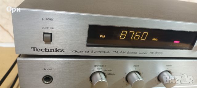 Усилвател Technics SU-8055 и тунер Technics ST-8055, снимка 7 - Ресийвъри, усилватели, смесителни пултове - 45573992