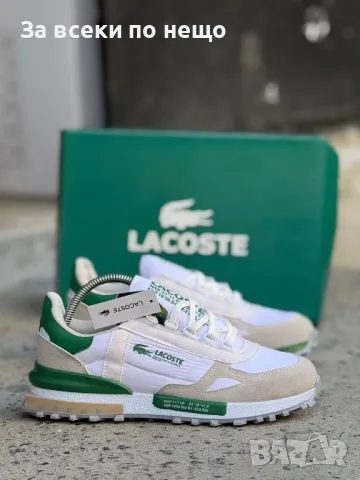 Lacoste Мъжки Маратонки👟Мъжки Спортни Обувки Лакост - 3 Налични Цвята Код E230, снимка 6 - Маратонки - 50412024