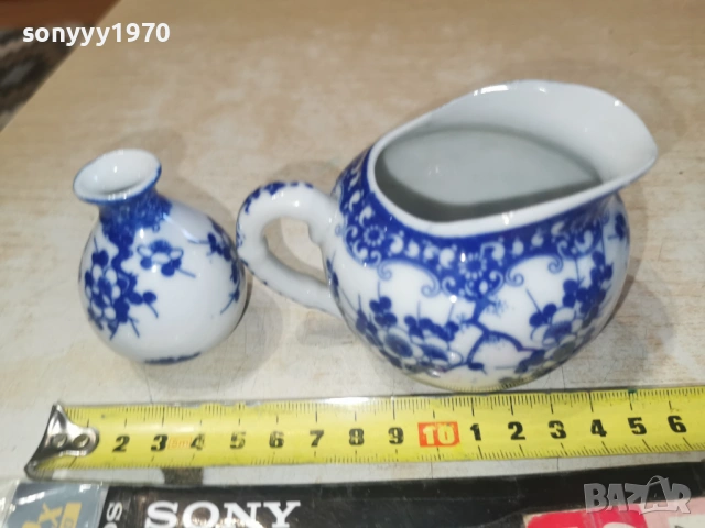 ПОРЦЕЛАН 2БР ВНОС ГЕРМАНИЯ 0802262006LCHERY1, снимка 3 - Антикварни и старинни предмети - 53405833