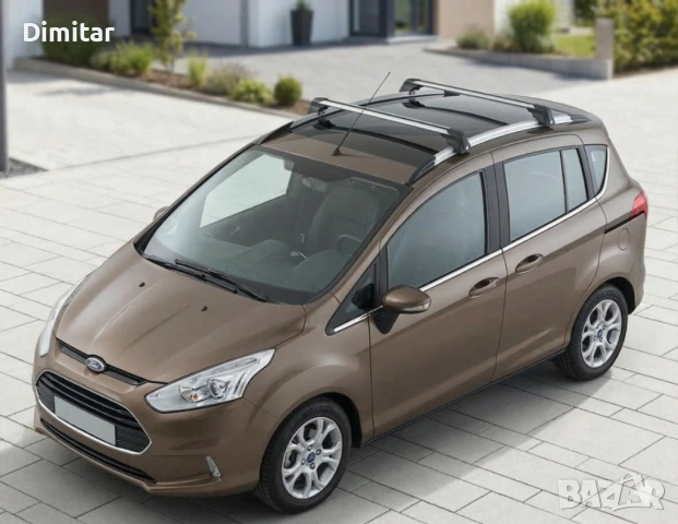 Ford B-Max Оригинален багажник за покрив (рейлинг, греди, релси), снимка 2 - Аксесоари и консумативи - 53822255