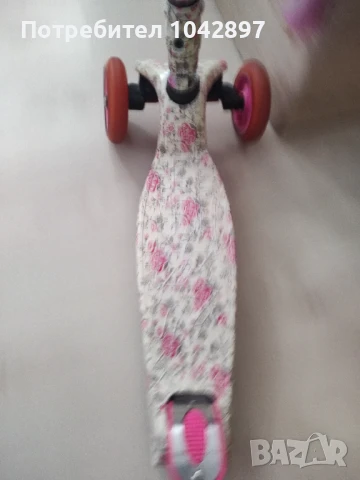 Детска тротинетка за момиче, снимка 1