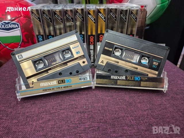 Качествени аудио касети MAXELL UDXLII C60/90 - TYPE II - хромна лента (по-дъртите златни) + подарък, снимка 5 - Аудио касети - 53400912
