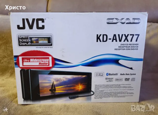 JVC KD-AVX77 EXAD авто cd/dvd/usb/bluetooth, снимка 1 - Аксесоари и консумативи - 47646207