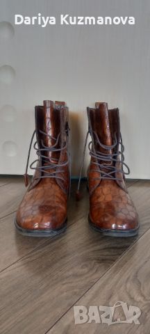 Кожени обувки marco tozzi, снимка 3 - Дамски боти - 45747131