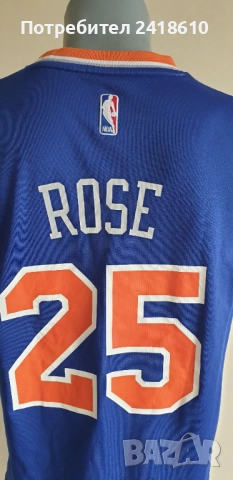 Adidas NBA Derrick ROSE New York # 25 I Mens Size S  ОРИГИНАЛ! МЪЖКИ  Баскетболен ПОТНИК!, снимка 5 - Спортни дрехи, екипи - 51483612