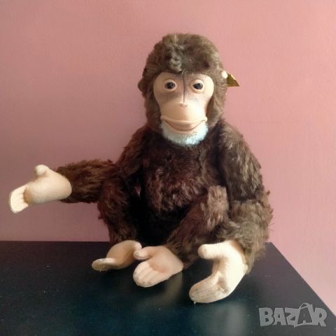 Колекционерска мека играчка Steiff Jocko Monkey 5335.03, снимка 9 - Колекции - 46427823