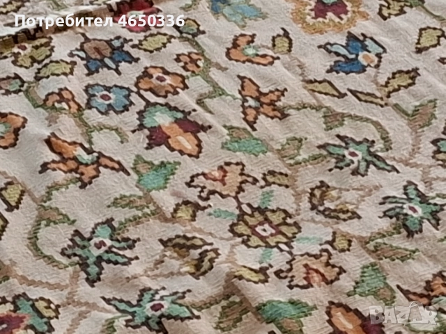 Голям Котленски Килим размер 4,00м на3,00м, много добро състояние, година 1965, снимка 10 - Килими - 52431124