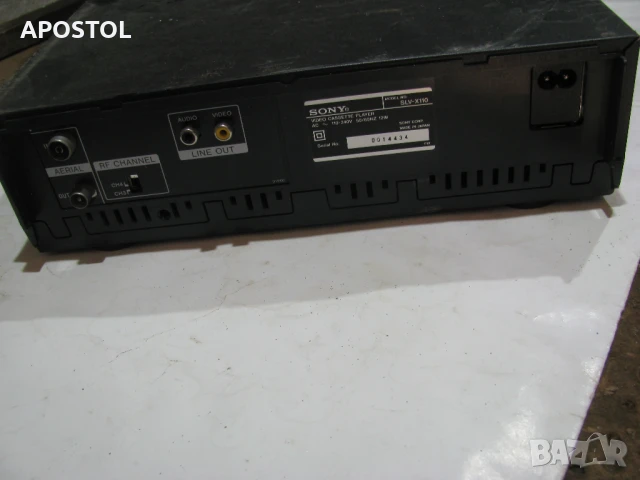 Видео Сони/Sony SLV-Х110, снимка 2 - Плейъри, домашно кино, прожектори - 51080416