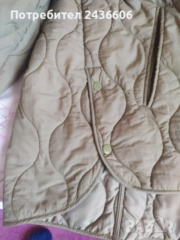 Пролетно яке в нежно зелен цвят , снимка 3 - Якета - 53647809