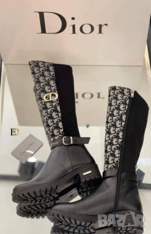 ботуши louis vuitton burberry gucci chanel, снимка 5 - Дамски ботуши - 50776573