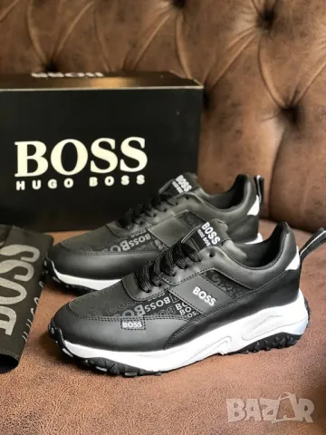 мъжки маратонки hugo boss, снимка 3 - Маратонки - 47960459