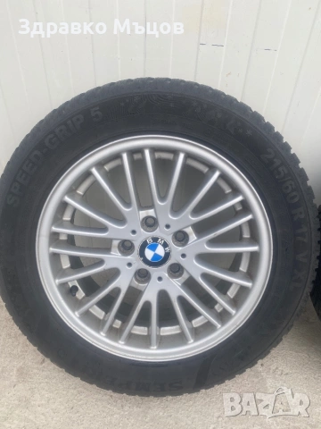 BMW x3 Джанти+гуми 215.60.17, снимка 3 - Гуми и джанти - 53300478