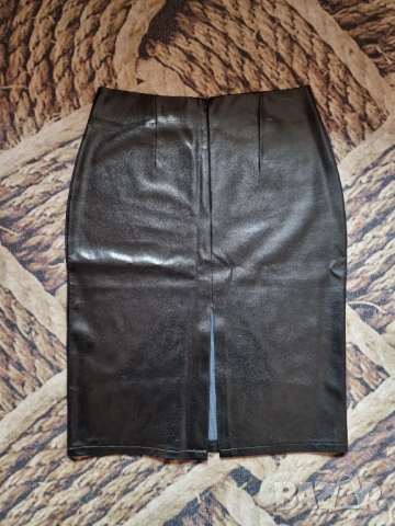 Кожена пола промазка, снимка 6 - Поли - 54045282