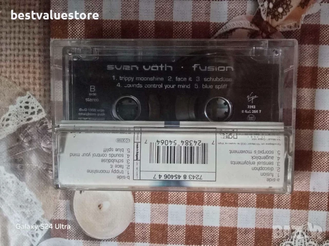 Sven Vath Fusion Аудиокасета, снимка 4 - Аудио касети - 50488381