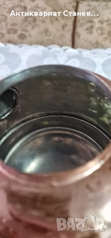 ⚜️🍵 Меден чайник с ръчна изработка и калайдисан интериор – ГОДЕН ЗА УПОТРЕБА ⚜️, снимка 10 - Аксесоари за кухня - 52125513
