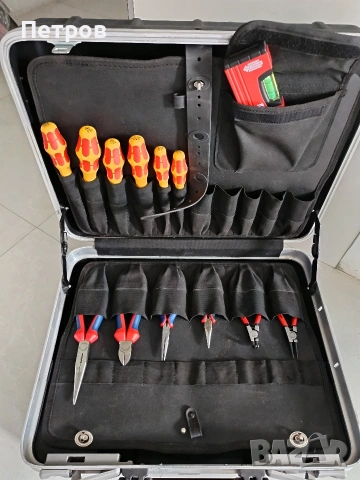 куфар Wurth с клещи Knipex и отвертки Wera 300€, снимка 17 - Други инструменти - 54070029