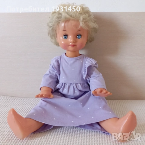 кукла руска- СССР голяма 65см.