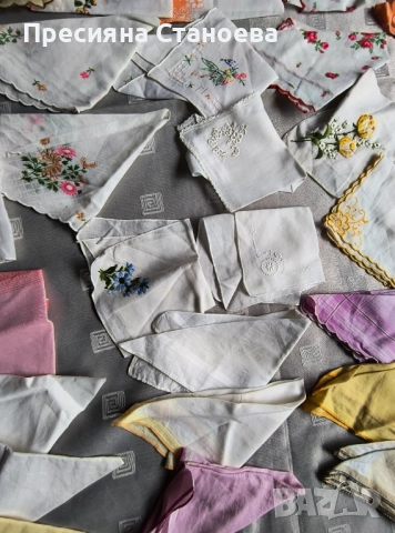 Лот 45 броя носни кърпички, снимка 8 - Колекции - 52041696