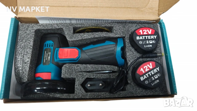 Акумулаторен ъглошлайф 12V – Компактен, мощен и удобен, снимка 4 - Ъглошлайфи - 53843203