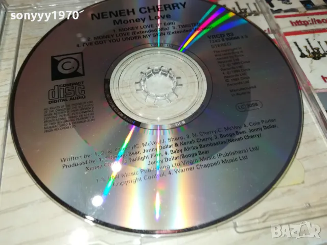 NENEH CHERRY CD-ВНОС GERMANY 1705252007, снимка 8 - CD дискове - 50328051