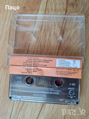 Nirvana  From The Muddy Banks Of The Wishkah, снимка 3 - Аудио касети - 53755905