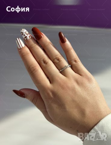 Нежен дамски пръстен от медицинска стомана, снимка 1 - Пръстени - 45454810