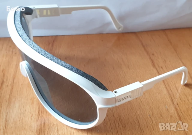 Нови панорамни слънчеви очила UVEX SNOSUN - Бели, снимка 2 - Слънчеви и диоптрични очила - 51383495