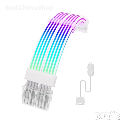 Sirlyr PC ARGB кабели 2 x 8 пинови удължителни кабели за захранване на графична карта, снимка 9 - Кабели и адаптери - 53398232