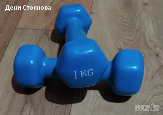 Гирички 2 броя по 1 кг, снимка 5 - Фитнес уреди - 52509312