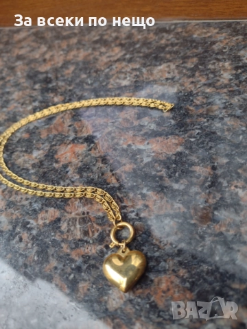 Колие От Медицинска Стомана Сърце Код SV-39, снимка 3 - Колиета, медальони, синджири - 52499514