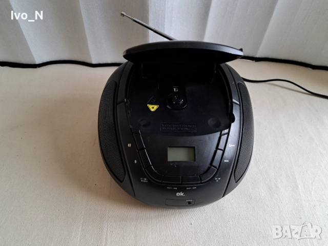 Радио OK ORC 130-B / CD/ AUX., снимка 4 - Радиокасетофони, транзистори - 52343932