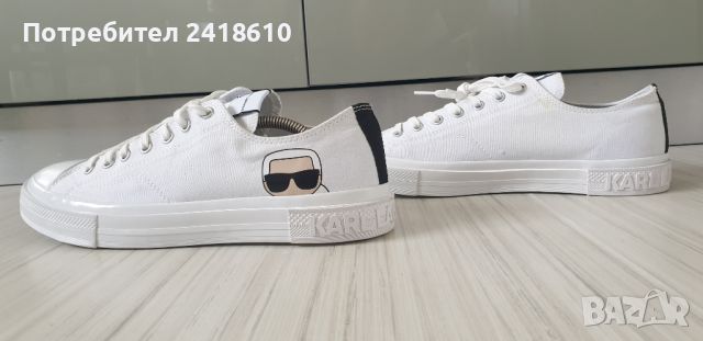 Karl Lagerfeld Mens Size 44/28см UK 10 US 11 НОВО! ОРИГИНАЛ! Мъжки Кецове!, снимка 6 - Кецове - 45655524