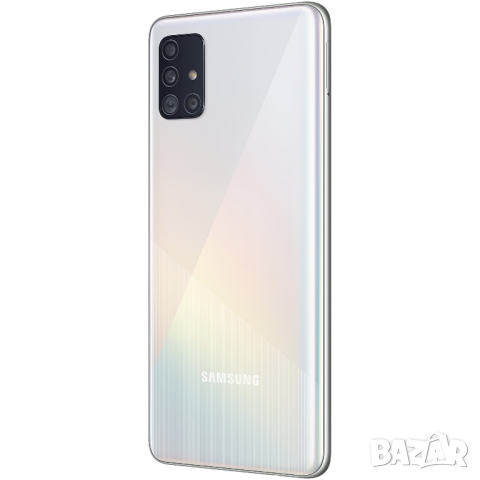 Samsung Galaxy A51, Dual SIM, 128GB, 4GB RAM, 4G, LTE  Prism crush white, снимка 2 - Samsung - 44989409