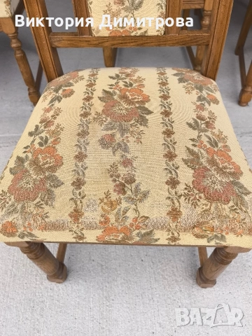 Комплект от 6 трапезни стола , снимка 14 - Столове - 54058815