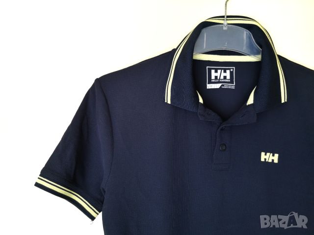 Helly Hansen / S* / мъжка тениска с яка / защита UPF 50 / състояние: отлично, снимка 15 - Тениски - 45074470