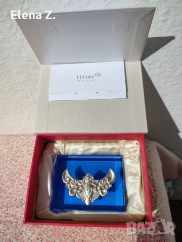 Красиво украшение за бюро от кристално стъкло Tittot, снимка 12 - Декорация за дома - 53679788