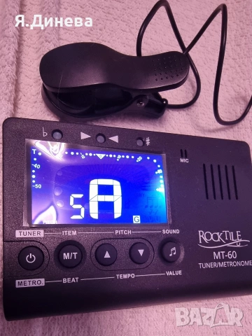 Професионален тунер за китара, снимка 2 - Други - 54092477